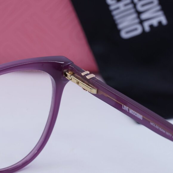 Final Price! Moschino MOL521/SAM 00T700 Shiny Violet Eyeglasses 55mm main image 7
